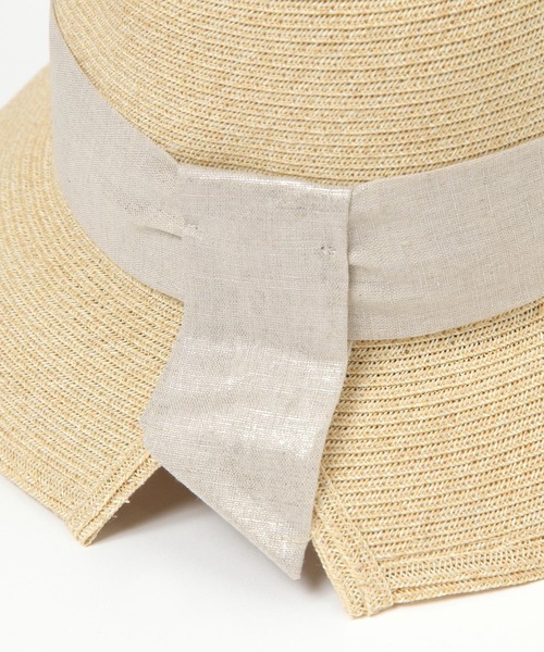 studio CLIP（スタディオクリップ）の「【抗菌防臭】ブレード日除けハット（ハット・レディース・ブラック/ベージュ・FREE）」の10枚目の写真