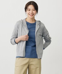 J.PRESS Ladies（J.プレス レディス）の「Vis/Peスパーク ニット パーカー（パーカー）」