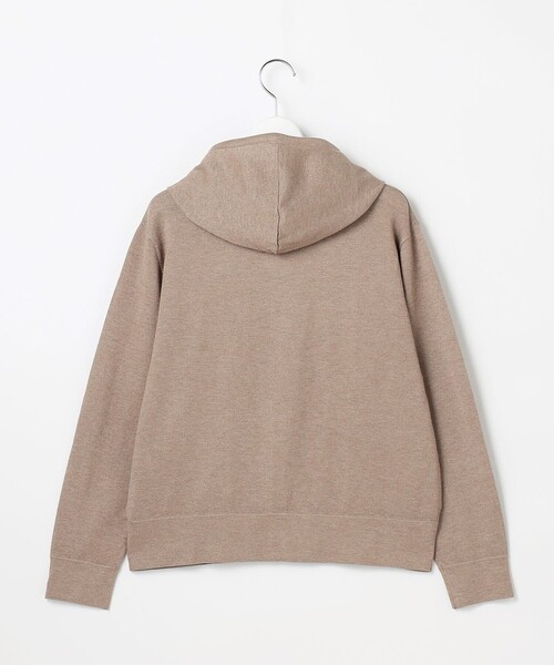 J.PRESS Ladies（J.プレス レディス）の「Vis/Peスパーク ニット パーカー（パーカー・レディース・ダークブラウン系/ライトグレー系/ブラウン系・SMALL）」の14枚目の写真