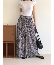 MINS MINIS（ミンスミニス）の「イージーワイドプリーツパンツ（その他パンツ）」