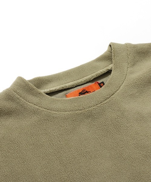 KRIFF MAYER Kid's Collection（クリフメイヤーキッズコレクション）の「超のび袖切替クルー（スウェット・キッズ・ネイビー/レンガ/カーキ/ブルー・120/130/140/150/160/170）」の20枚目の写真