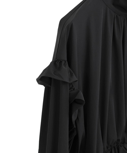 Fashion Letter（ファッションレター）の「水陸両用 フリルデザイン ラッシュガード ロンパース（ラッシュガード・レディース・ブラック・M）」の17枚目の写真