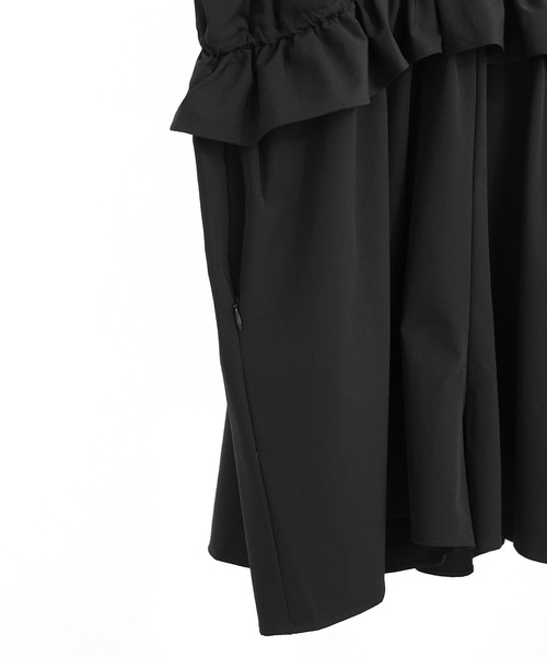 Fashion Letter（ファッションレター）の「水陸両用 フリルデザイン ラッシュガード ロンパース（ラッシュガード・レディース・ブラック・M）」の20枚目の写真