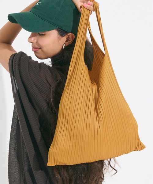 プリーツミニバッグ（ハンドバッグ）｜coca（coca）（コカ）の