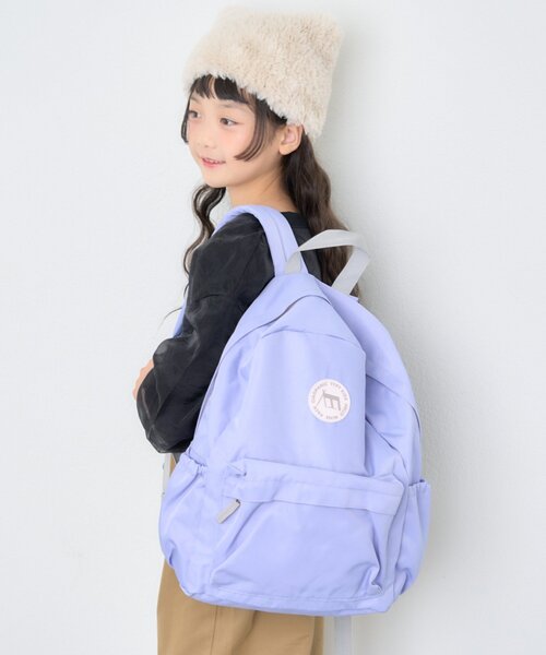 CIAOPANIC TYPY（チャオパニックティピー）の「【KIDS】【minepack】《ジュニアサイズあり》２１ℓバックパックM（バックパック/リュック・キッズ・ベージュ/ベビーピンク/サックスブルー/ブラック/ブルー/ミント/オレンジ/パープル・ONE SIZE）」の6枚目の写真