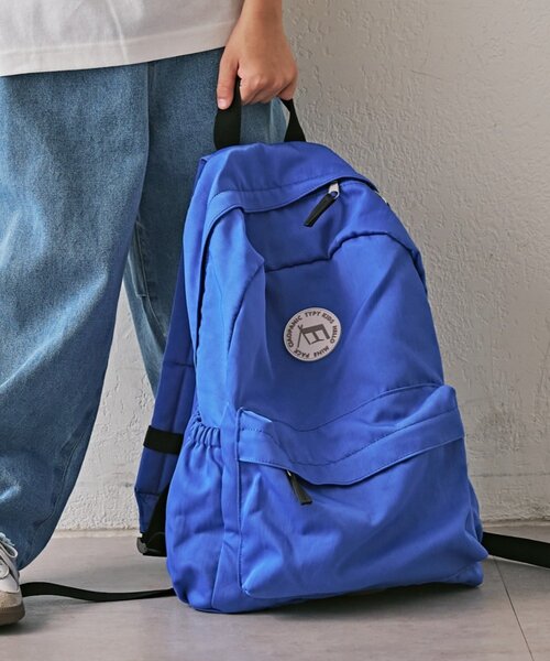 CIAOPANIC TYPY（チャオパニックティピー）の「【KIDS】【minepack】《ジュニアサイズあり》２１ℓバックパックM（バックパック/リュック・キッズ・ベージュ/ベビーピンク/サックスブルー/ブラック/ブルー/ミント/オレンジ/パープル・ONE SIZE）」の5枚目の写真