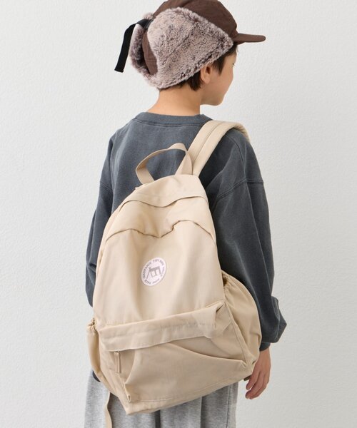 CIAOPANIC TYPY（チャオパニックティピー）の「【KIDS】【minepack】《ジュニアサイズあり》２１ℓバックパックM（バックパック/リュック・キッズ・ベージュ/ベビーピンク/サックスブルー/ブラック/ブルー/ミント/オレンジ/パープル・ONE SIZE）」の12枚目の写真