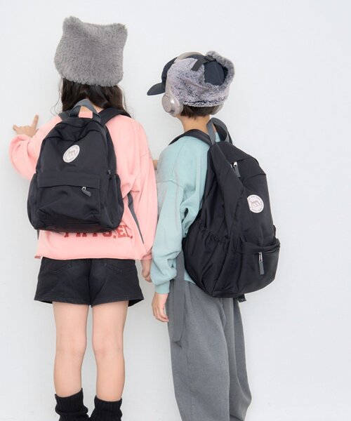 CIAOPANIC TYPY（チャオパニックティピー）の「【KIDS】【minepack】《ジュニアサイズあり》２１ℓバックパックM（バックパック/リュック・キッズ・ベージュ/ベビーピンク/サックスブルー/ブラック/ブルー/ミント/オレンジ/パープル・ONE SIZE）」の17枚目の写真