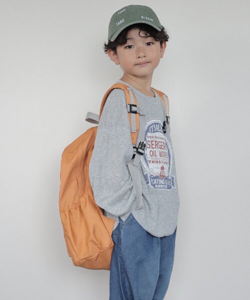CIAOPANIC TYPY（チャオパニックティピー）の「【KIDS】【minepack】《ジュニアサイズあり》２１ℓバックパックM（バックパック/リュック・キッズ・ベージュ/ベビーピンク/サックスブルー/ブラック/ブルー/ミント/オレンジ/パープル・ONE SIZE）」の20枚目の写真
