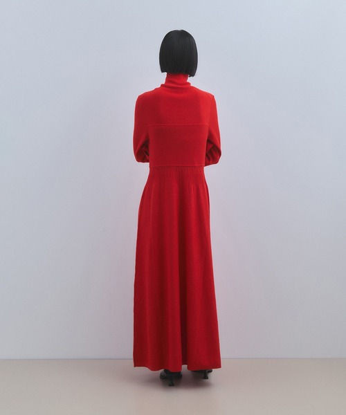 WEB限定】MIXパターンニットワンピース（ワンピース）｜ADAM ET