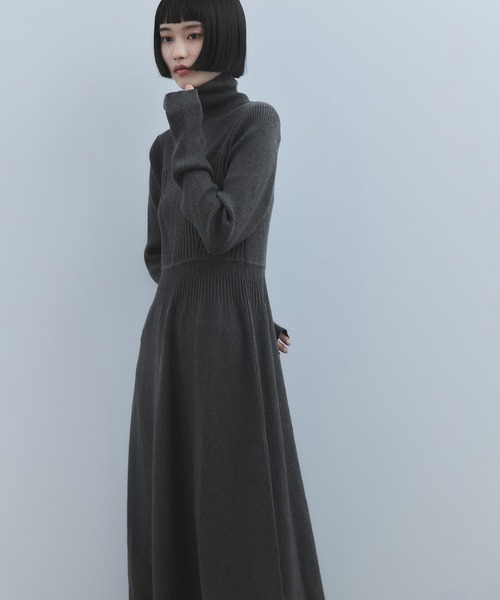 WEB限定】MIXパターンニットワンピース（ワンピース）｜ADAM ET ROPE