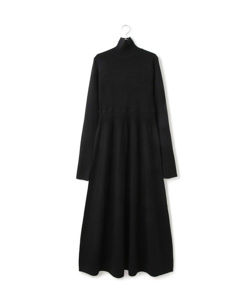 べべ　ワンピース セール】ニットベストレイヤードワンピース（ワンピース