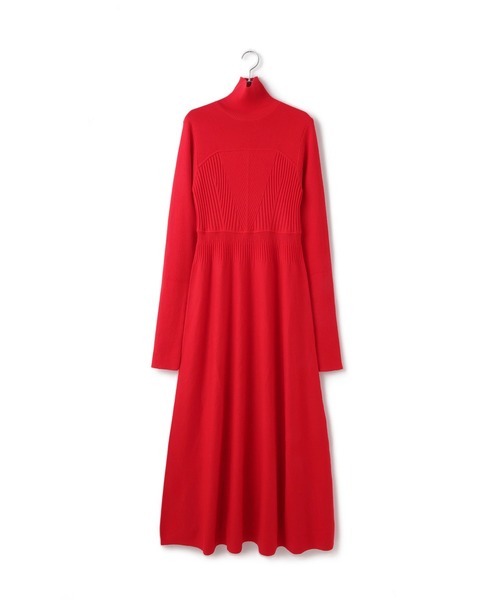 新品未使用　ADAM ET ROPÉ MIX パターン　ニットワンピース ADAM ET ROPE' ワンピース 「WEB限定」・「定番人気」MIX