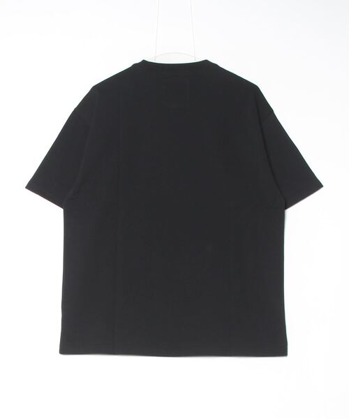 HIPANDA（ハイパンダ）の「(HIPANDA ハイパンダ) 男女兼用 HIIPANDA ワンポイント 刺繍ロゴ Tシャツ（Tシャツ/カットソー・メンズ・ブラック/ホワイト・MEDIUM/LARGE/X-LARGE/XX-LARGE/SMALL）」の3枚目の写真