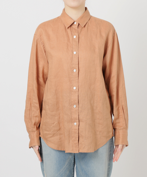 セール】≪追加≫フレンチリネンレギュラーシャツ 4（シャツ