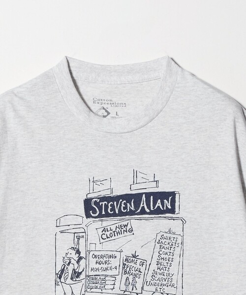 Steven Alan Sidney―H SAYR SP1/Tシャツ Cotton Expressions Limited × Steven Alan＞ Sidney―H SAYR SP1