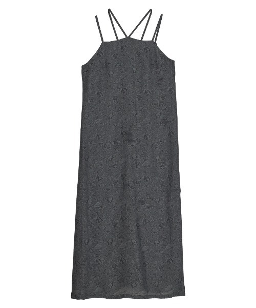 ワンピース ameri vintege vintage jacquard dress Ameri ワンピース SATIN JACQUARD FLOWER DRESS : ZOZOTOWN