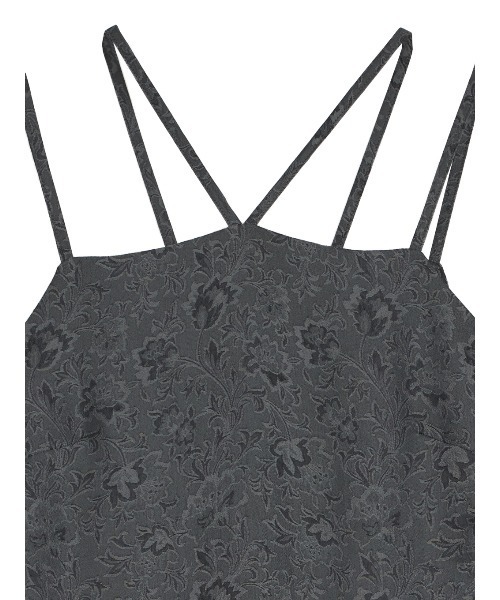 Ameri(アメリ)の「LILY JACQUARD DRESS(ワンピース・レディース・アイボリー/スミクロ/マスタード・SMALL/MEDIUM)」の10枚目の写真