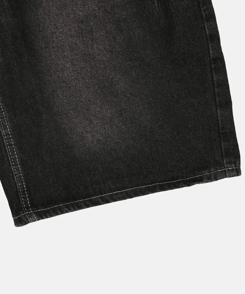 3.3 Field Trip （3.3フィールドトリップ）の「3.3Field Trip／サイドボタンデニム（デニムパンツ・レディース・ブラック・SMALL）」の14枚目の写真