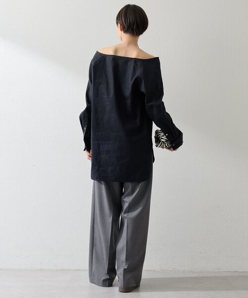 ブロードオフショルダーブラウス（シャツ/ブラウス）｜Whim Gazette