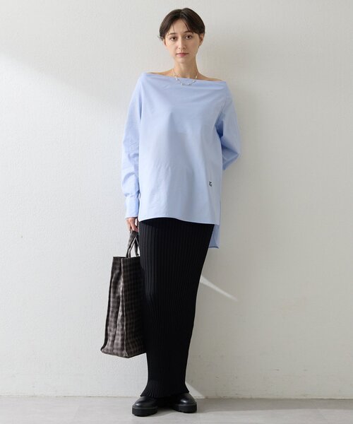 ブロードオフショルダーブラウス（シャツ/ブラウス）｜Whim Gazette