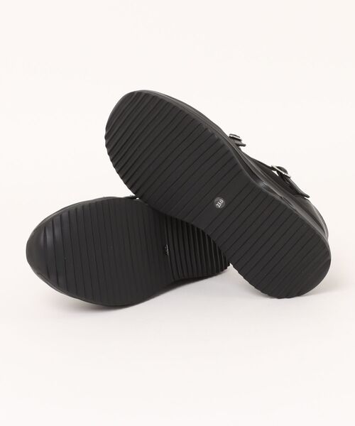 あしながおじさん（アシナガオジサン）の「厚底バレエシューズ　4810001（スニーカー・レディース・ガンメタ/ダークグレー/ブラック/シルバー・23.5cm/22.5cm/24.5cm/23cm/24cm）」の6枚目の写真