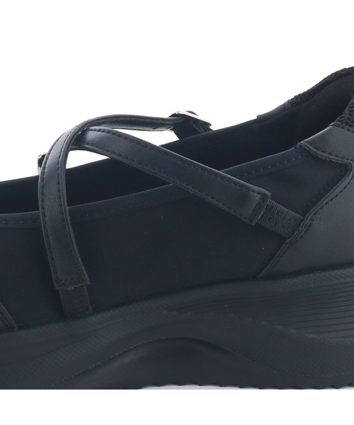 あしながおじさん（アシナガオジサン）の「厚底バレエシューズ　4810001（スニーカー・レディース・ガンメタ/ダークグレー/ブラック/シルバー・23.5cm/22.5cm/24.5cm/23cm/24cm）」の11枚目の写真