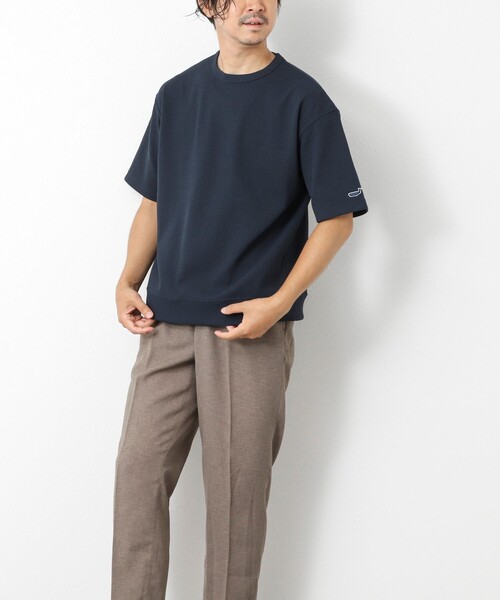 NOLLEY’S(ノーリーズ)の「【IRM】《吸水速乾/UVカット》超軽量ワッフル クジラT 25SS(Tシャツ/カットソー・メンズ・ホワイト/ベージュ/ネイビー・S/M/L/XL)」の21枚目の写真