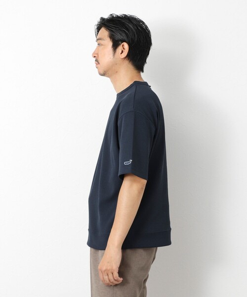 NOLLEY’S(ノーリーズ)の「【IRM】《吸水速乾/UVカット》超軽量ワッフル クジラT 25SS(Tシャツ/カットソー・メンズ・ホワイト/ベージュ/ネイビー・S/M/L/XL)」の19枚目の写真