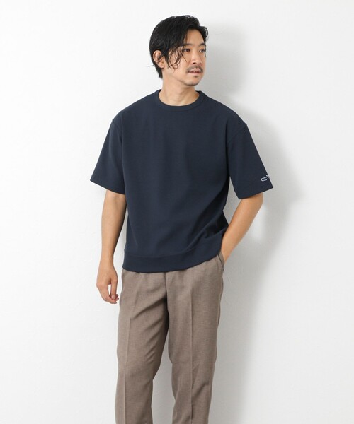 NOLLEY’S(ノーリーズ)の「【IRM】《吸水速乾/UVカット》超軽量ワッフル クジラT 25SS(Tシャツ/カットソー・メンズ・ホワイト/ベージュ/ネイビー・S/M/L/XL)」の17枚目の写真