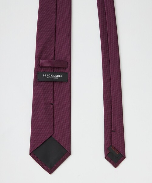 BLACK LABEL CRESTBRIDGE(ブラックレーベル・クレストブリッジ)の「【一部店舗限定】ソリッドタイ(ネクタイ・メンズ・レッド系その他3/ネイビー・FREE)」の3枚目の写真