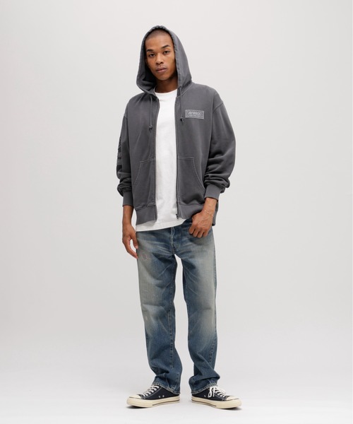 AVIREX(アヴィレックス)の「《50th Anniversary》FADE WASH ZIP UP PARKA / 50周年 フェイドウォッシュ ジップアップ パーカー / AVIREX / アヴィレックス(パーカー・メンズ・チャコール/ネイビー/オレンジ/オリーブ・MEDIUM/LARGE/X-LARGE/XX-LARGE)」の11枚目の写真