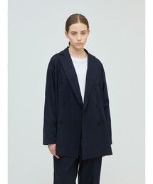 mizuiroind（ミズイロインド）の「mizuiro ind ダブルブレストシャツジャケット（その他アウター）」