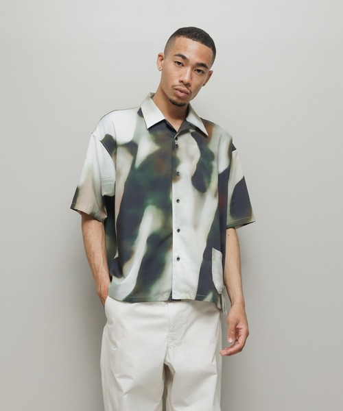 BLUR PATTERN SS SHIRT（シャツ/ブラウス）｜bal（バル）の