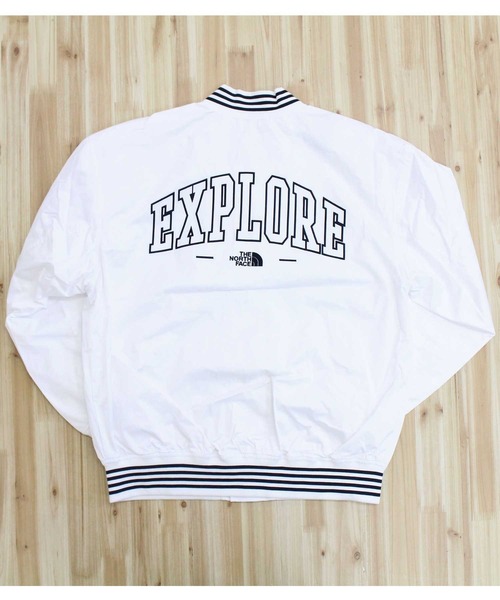 ★新品★ザノースフェイス スタジャン ボンバージャケット【XL】オフホワイト 楽天市場】THE NORTH FACE ノースフェイス ボンバージャケット MA-1