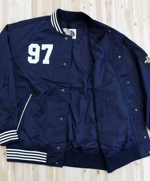 ナンバーロゴ ボンバージャケット ビッグロゴ スタジャン SPORTY