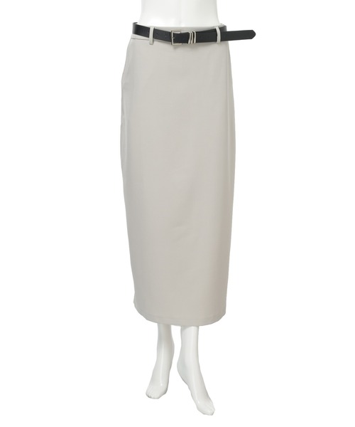 fifth（フィフス）の「【ベルト付き】ベーシックタイトロングスカート（スカート・レディース・ブラック/ベージュ・M）」の20枚目の写真