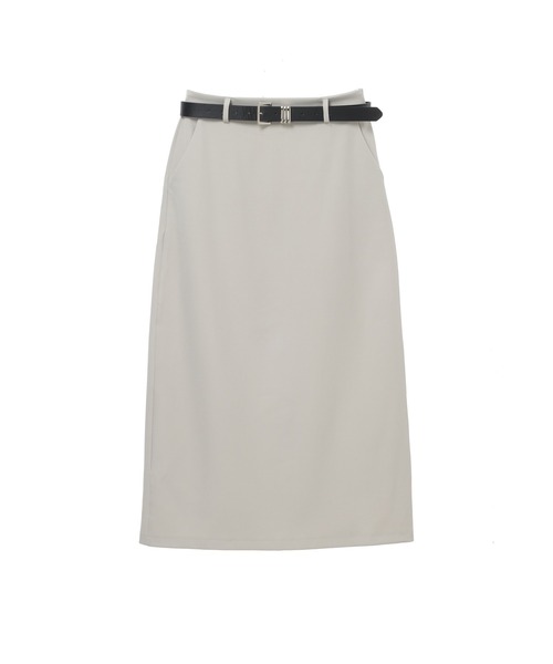 fifth（フィフス）の「【ベルト付き】ベーシックタイトロングスカート（スカート・レディース・ブラック/ベージュ・M）」の21枚目の写真