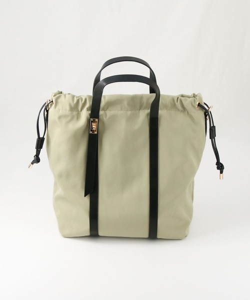 Gready Brilliant（グレディブリリアン）の「ハラコショルダートート（トートバッグ・レディース・ライトベージュ/ブラック・FREE）」の4枚目の写真