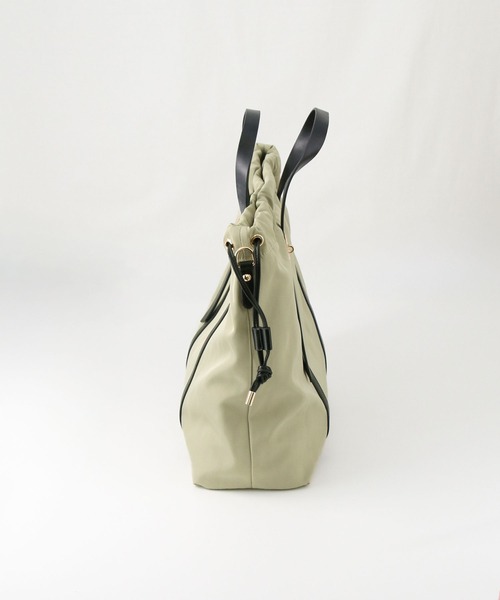 Gready Brilliant（グレディブリリアン）の「ハラコショルダートート（トートバッグ・レディース・ライトベージュ/ブラック・FREE）」の5枚目の写真