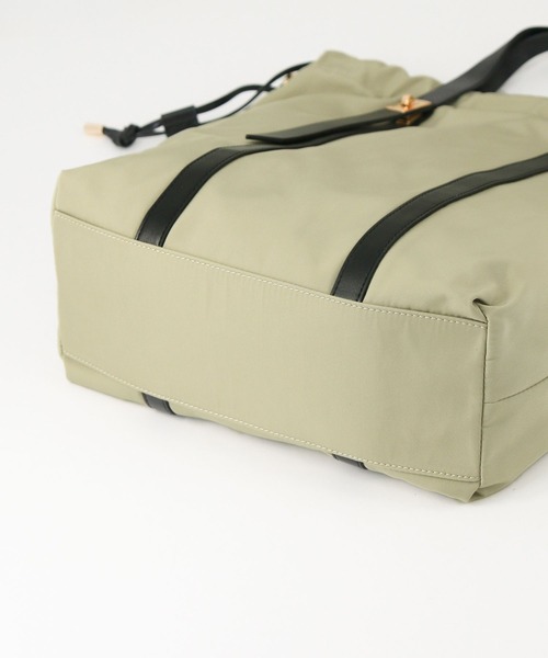 Gready Brilliant（グレディブリリアン）の「ハラコショルダートート（トートバッグ・レディース・ライトベージュ/ブラック・FREE）」の7枚目の写真