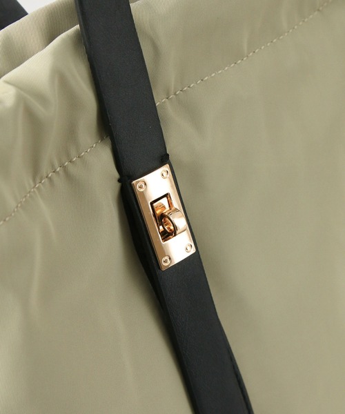 Gready Brilliant（グレディブリリアン）の「ハラコショルダートート（トートバッグ・レディース・ライトベージュ/ブラック・FREE）」の9枚目の写真