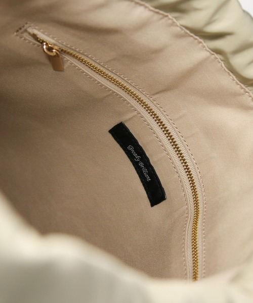 Gready Brilliant（グレディブリリアン）の「ハラコショルダートート（トートバッグ・レディース・ライトベージュ/ブラック・FREE）」の13枚目の写真
