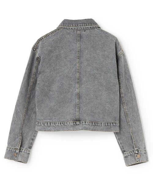 by LOVEiT（バイラビット）の「デニムジャケット（デニムジャケット・キッズ・ブルー/グレー・140cm/160cm/120cm/130cm/150cm）」の4枚目の写真