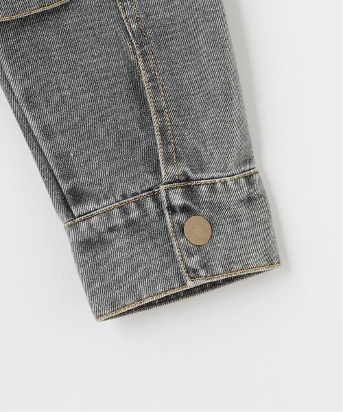 by LOVEiT（バイラビット）の「デニムジャケット（デニムジャケット・キッズ・ブルー/グレー・140cm/160cm/120cm/130cm/150cm）」の8枚目の写真