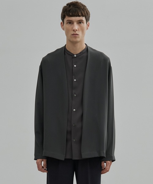 UNITED TOKYO（ユナイテッドトウキョウ）の「【FINAL SALE】Dry Air カーディガン　SETUP可｜軽量性｜伸縮性｜オフィスカジュアル｜ビジネス｜通勤（カーディガン/ボレロ・メンズ・ブラック/ダークグレー/ダークブラウン/オリーブ・1/3/2）」の15枚目の写真