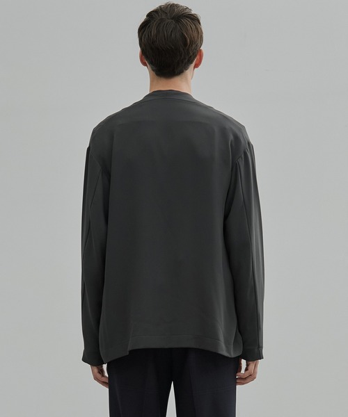 UNITED TOKYO（ユナイテッドトウキョウ）の「【FINAL SALE】Dry Air カーディガン　SETUP可｜軽量性｜伸縮性｜オフィスカジュアル｜ビジネス｜通勤（カーディガン/ボレロ・メンズ・ブラック/ダークグレー/ダークブラウン/オリーブ・1/3/2）」の17枚目の写真