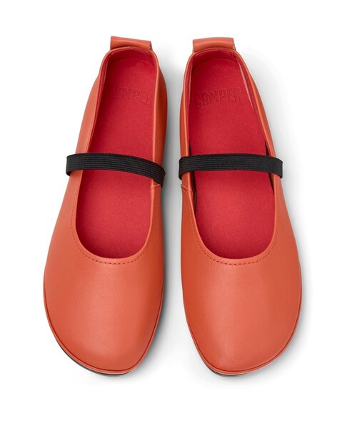 CAMPER（カンペール）の「[カンペール] RIGHT NINA / フラットシューズ（パンプス・レディース・オレンジ・23.5cm/24.0cm/25.0cm/23.0cm/22.5cm/25.5cm）」の4枚目の写真