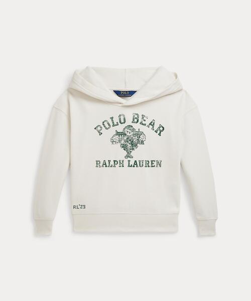 POLO RALPH LAUREN CHILDRENSWEAR(ポロ ラルフ ローレン チルドレンズウェア)の「Polo ベア フリース フーディ(パーカー・キッズ・ホワイト・3/6/4)」の4枚目の写真