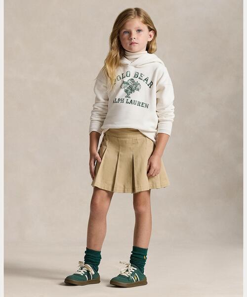 POLO RALPH LAUREN CHILDRENSWEAR(ポロ ラルフ ローレン チルドレンズウェア)の「Polo ベア フリース フーディ(パーカー・キッズ・ホワイト・3/6/4)」の6枚目の写真